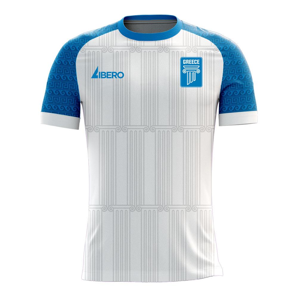 Greece 2024-2025 Home Concept Football Kit (Libero)