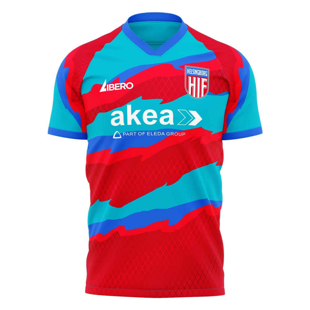 Helsingborgs 2024-2025 Home Concept Football Kit (Libero)