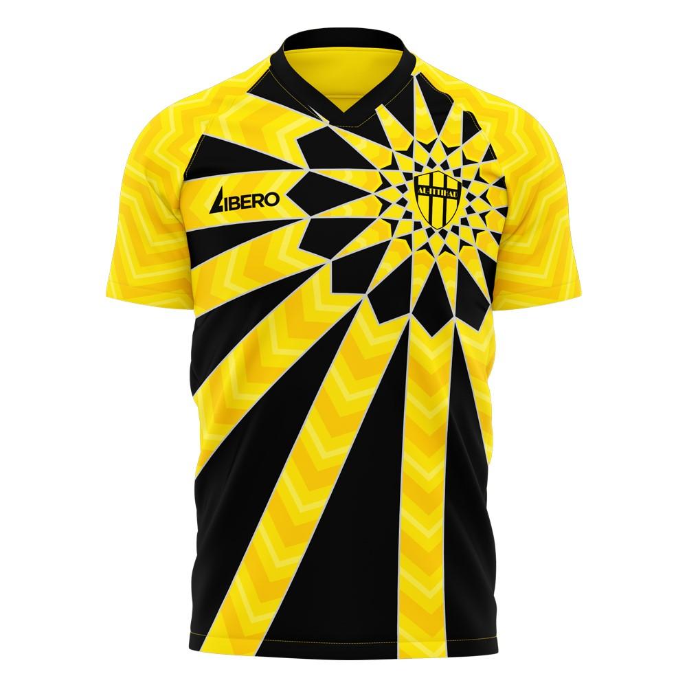  Al-Ittihad 2024-2025 Home Concept Football Kit (Libero)