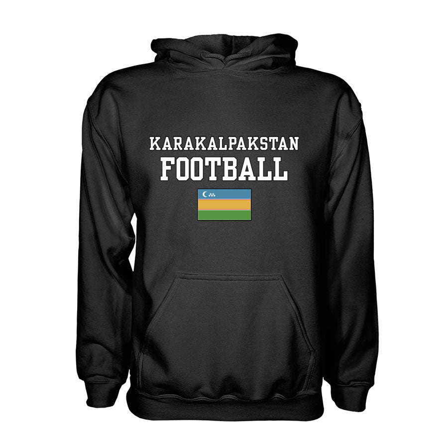 Karakalpakstan Football Hoodie - Black