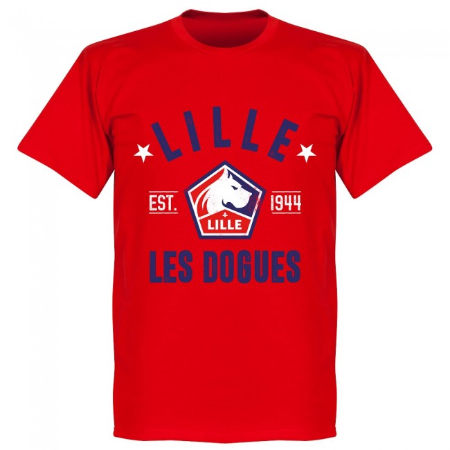 Lille Established T-Shirt - Red