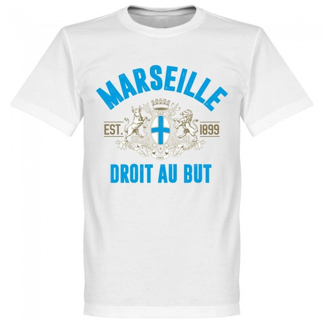 Marseille Established T-Shirt - White