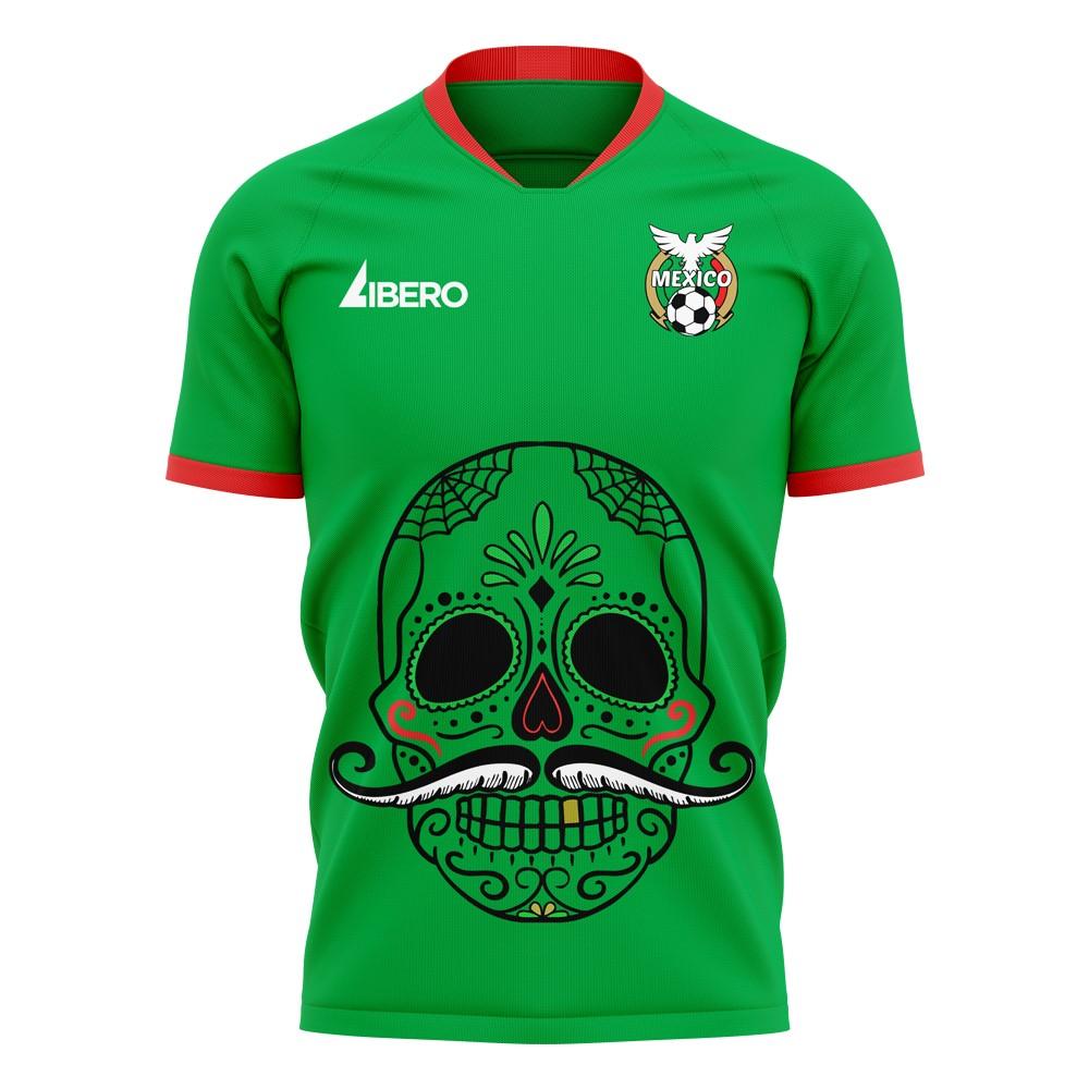 Mexico 2024-2025 Mustache Concept Football Kit (Libero) - Baby