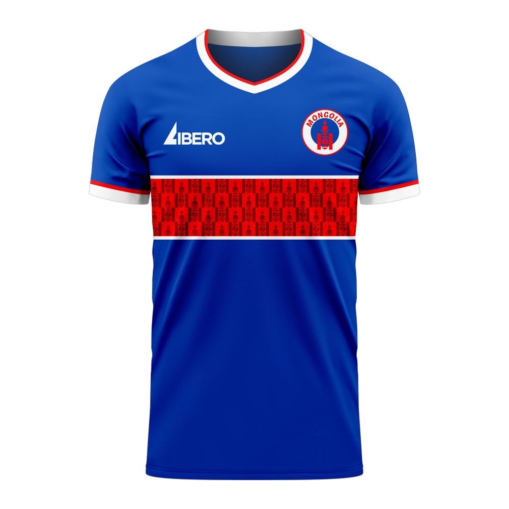 Mongolia 2024-2025 Home Concept Football Kit (Libero) - Baby