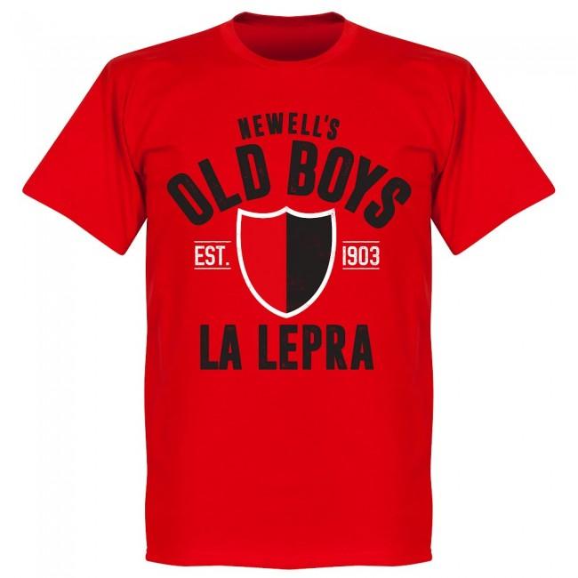 Newells Old Boys Established T-Shirt - Red