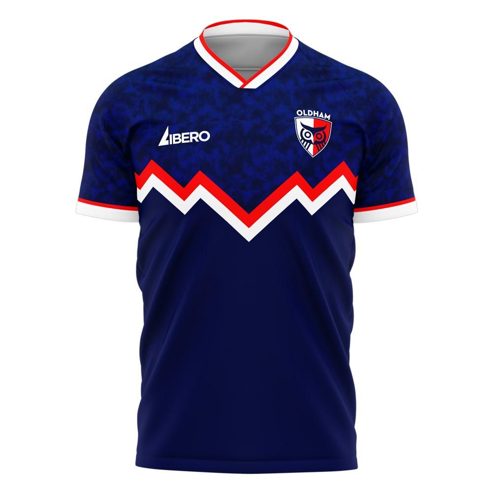 Oldham 2024-2025 Home Concept Football Kit (Libero)