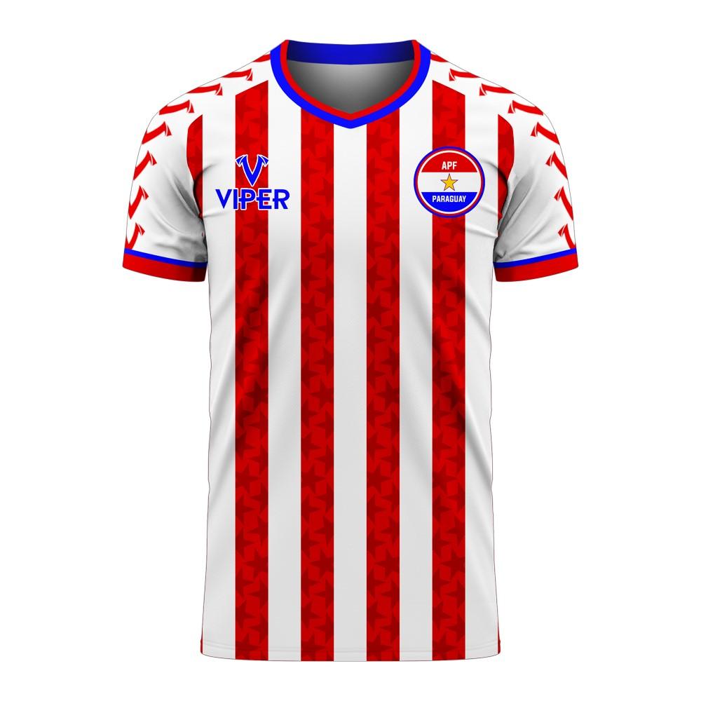 Paraguay 2024-2025 Home Concept Football Kit (Viper) - Baby