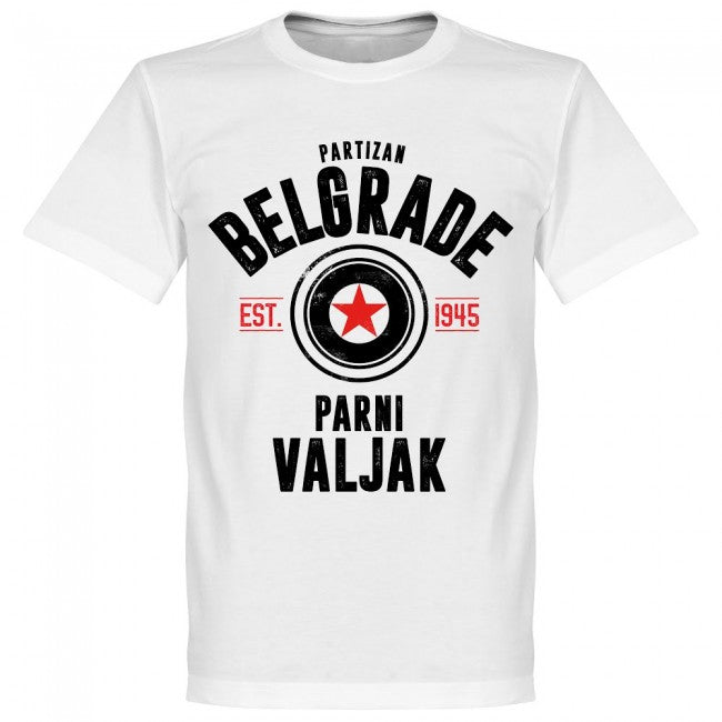 Partizan Belgrade Established T-Shirt - White