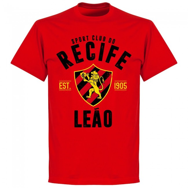 Recife Established T-Shirt - Red