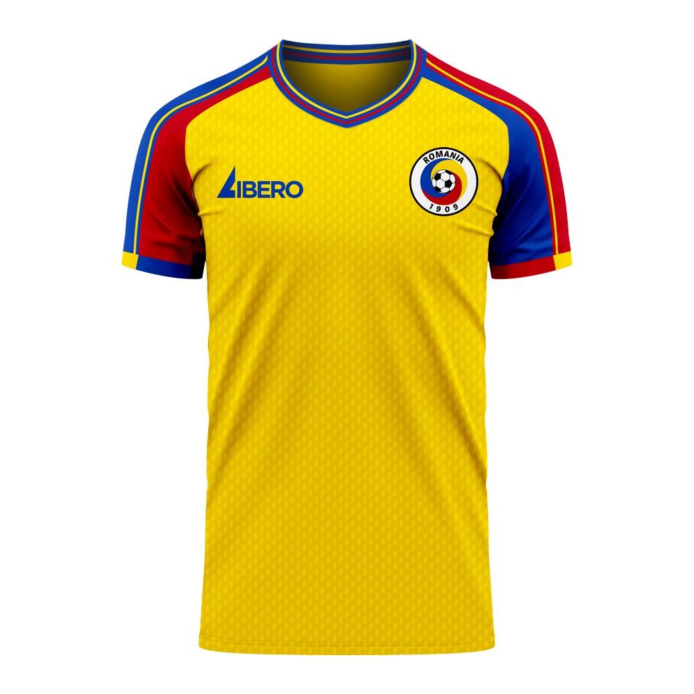 Romania 2024-2025 Home Concept Football Kit (Libero)