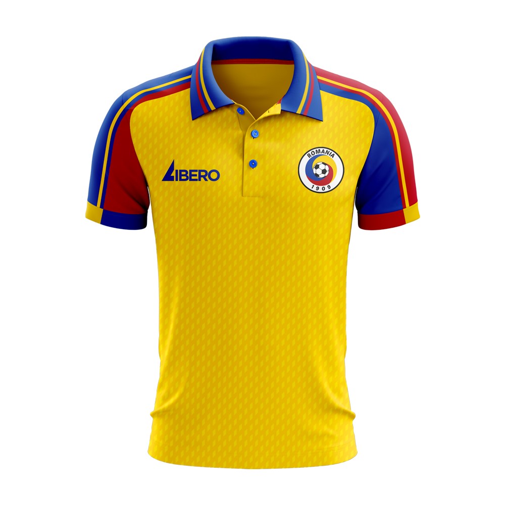 Romania 2024-2025 Polo Shirt (Libero)