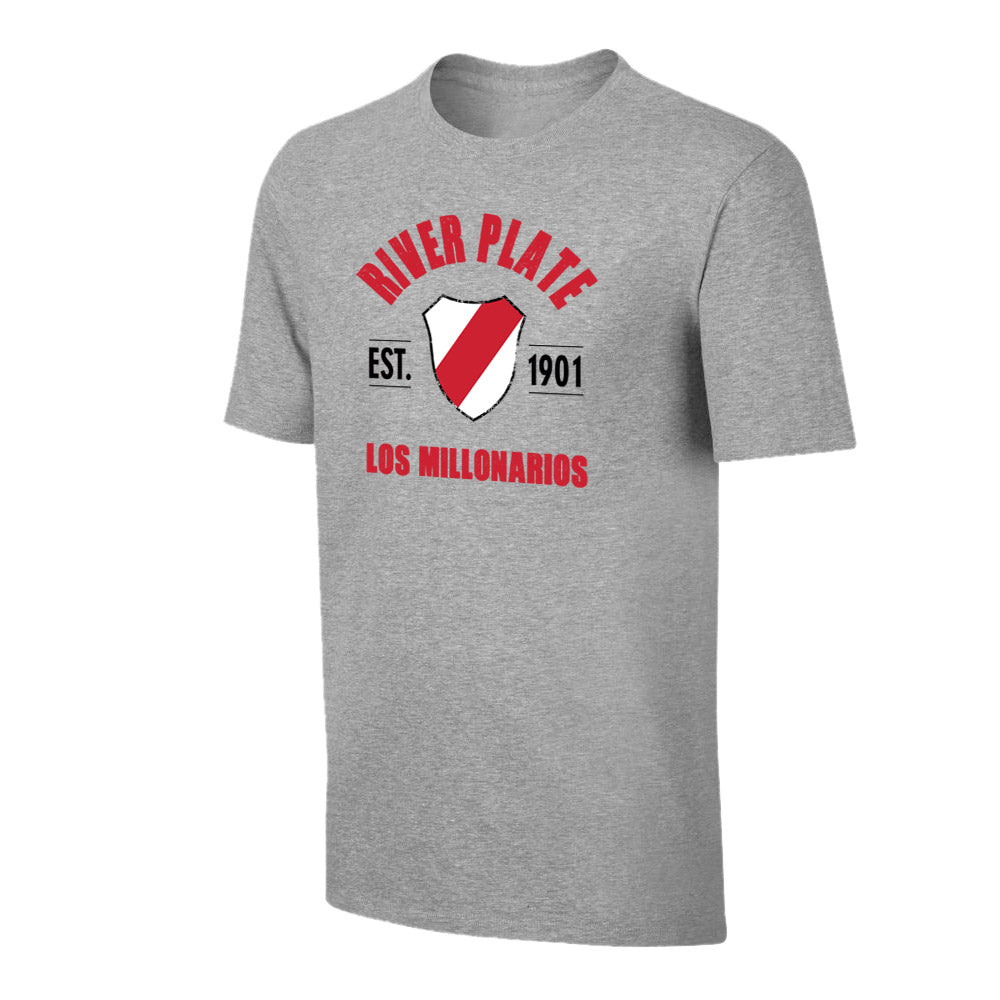 River Plate \'Est.1902\' t-shirt - Grey