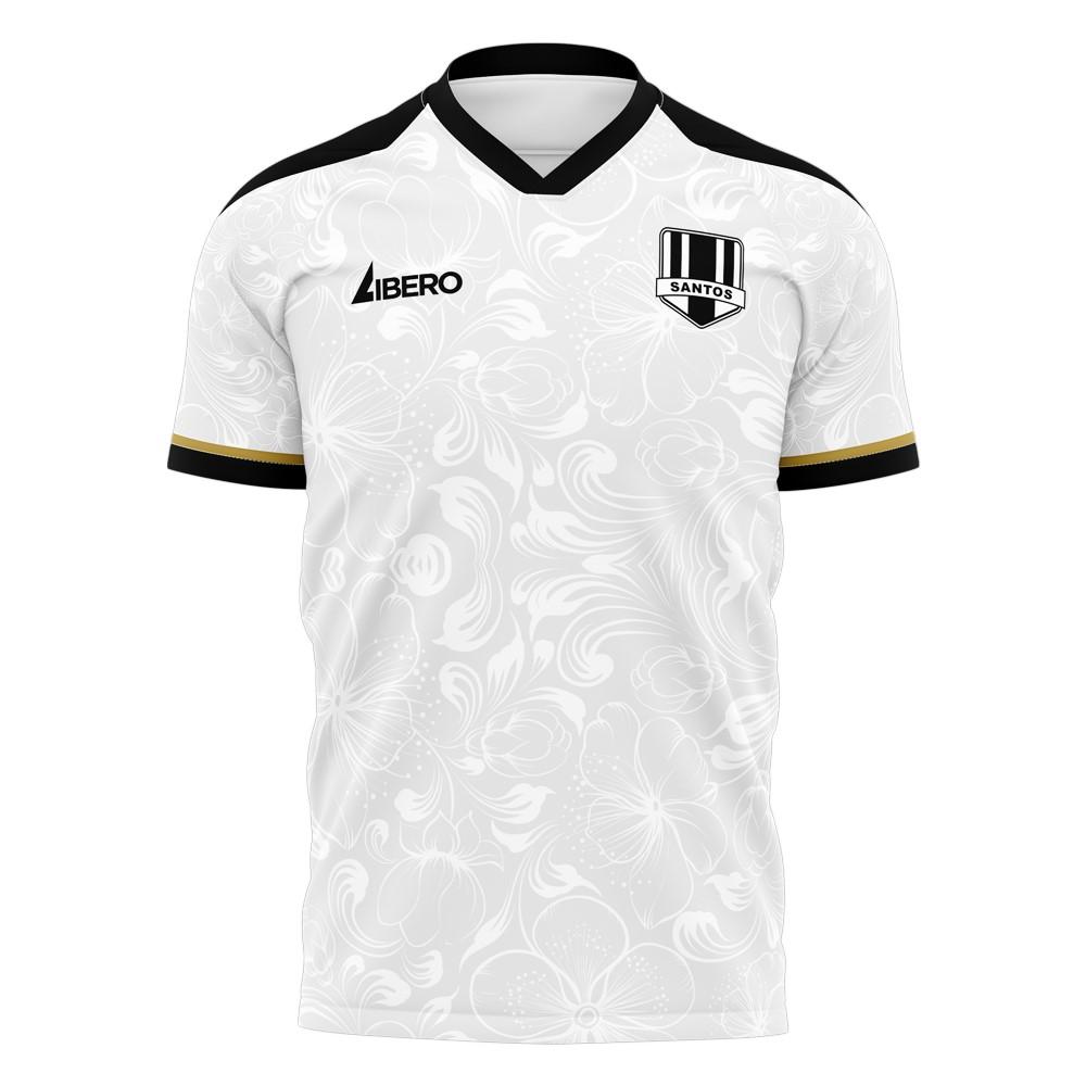 Santos 2024-2025 Home Concept Football Kit (Libero) - Adult Long Sleeve