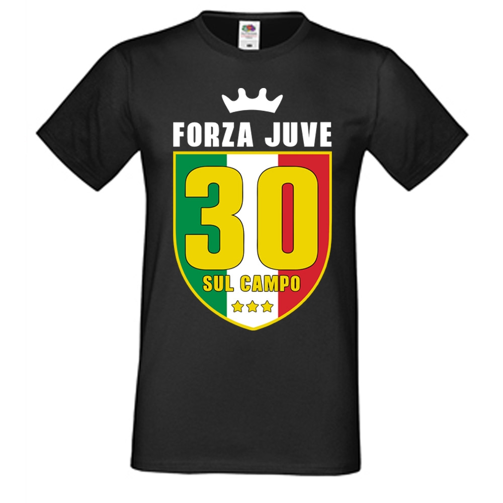 Juventus Scudetto 30 Sul Campo T-Shirt (Black) - Del Piero 10