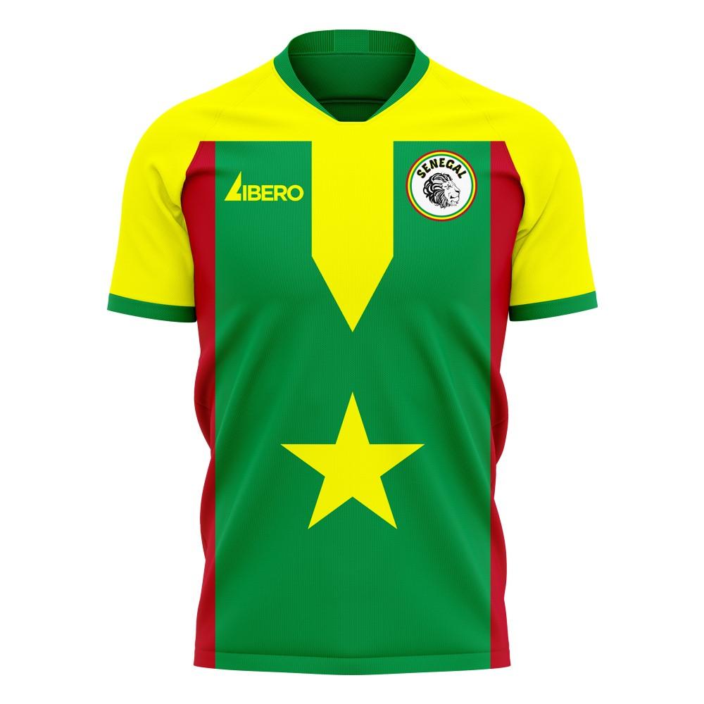 Senegal 2024-2025 Home Concept Football Kit (Libero)