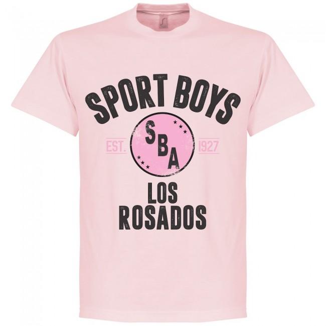 Sport Boys Established T-Shirt - Pink