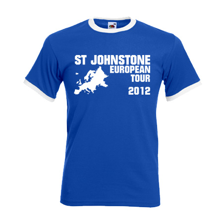 2012 St Johnstone European Tour T-Shirt