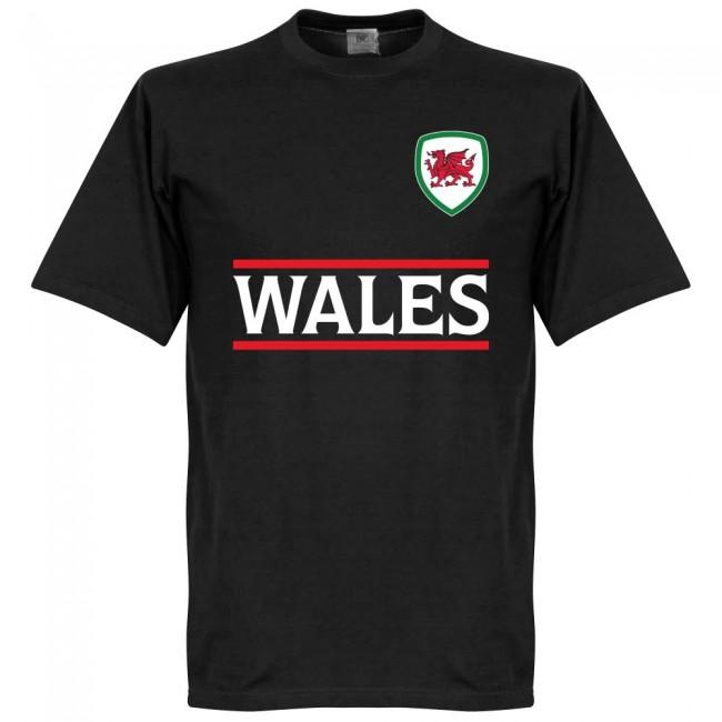 Wales Aaron Ramsey 10 Team T-Shirt - Black