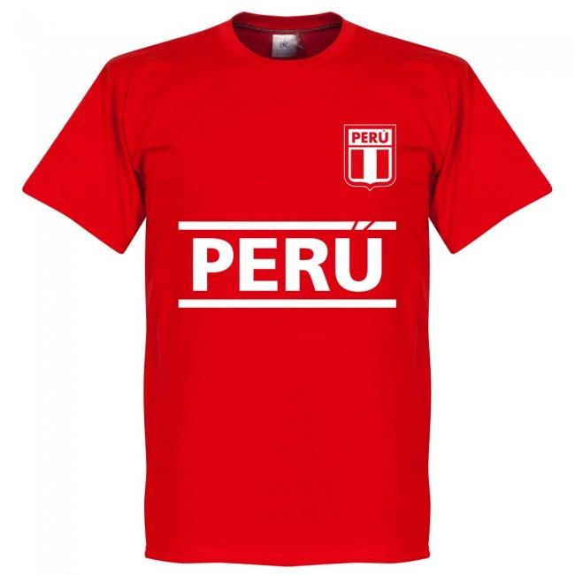 Peru Guerrero 9 Team T-Shirt - Red