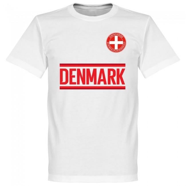 Denmark Eriksen 10 Team T-Shirt - White