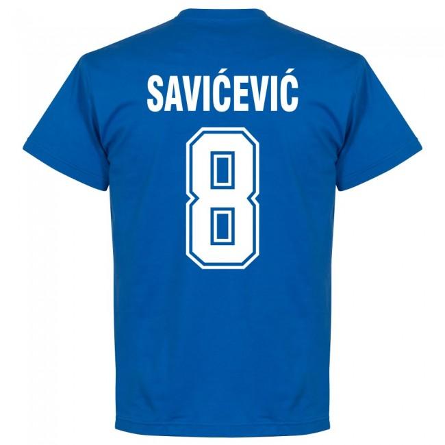 Yugoslavia Savicevic Team T-shirt - Royal