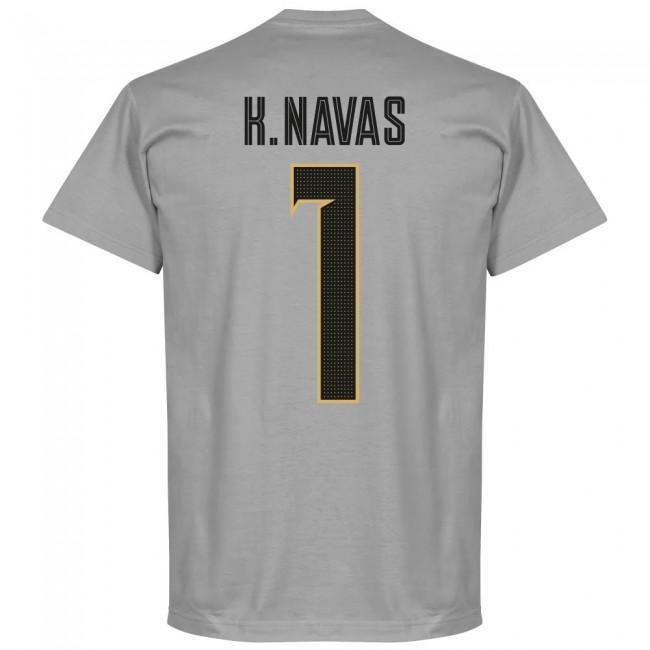 Costa Rica K. Navas 1 Team GK T-Shirt - Grey