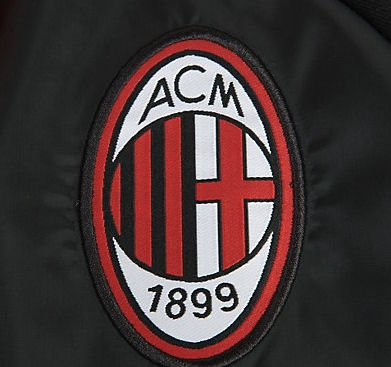 2011-12 AC Milan Adidas Anthem Jacket (Black)