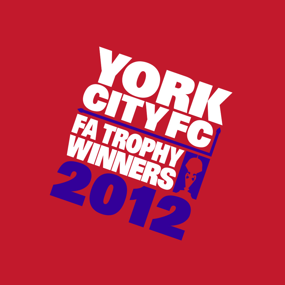 2012 York FA Trophy Champions T-Shirt (Red)