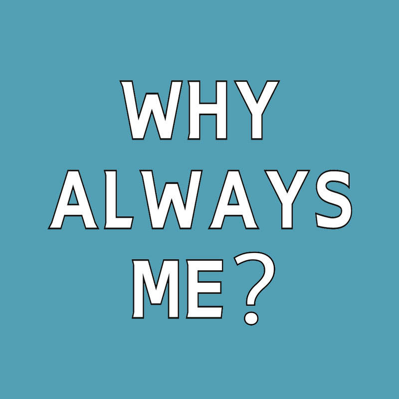 Mario Balotelli Why Always Me T-Shirt (Blue)