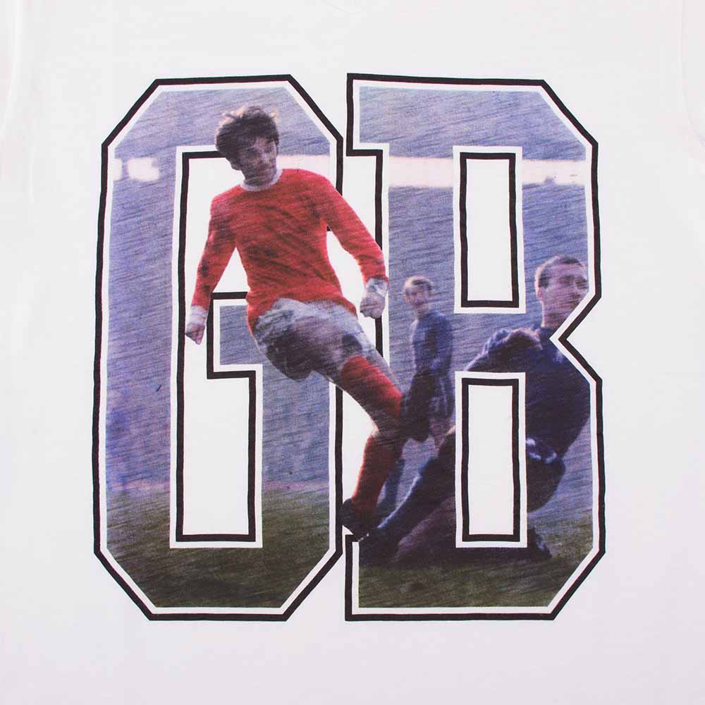 George Best GB1 T-Shirt (White)