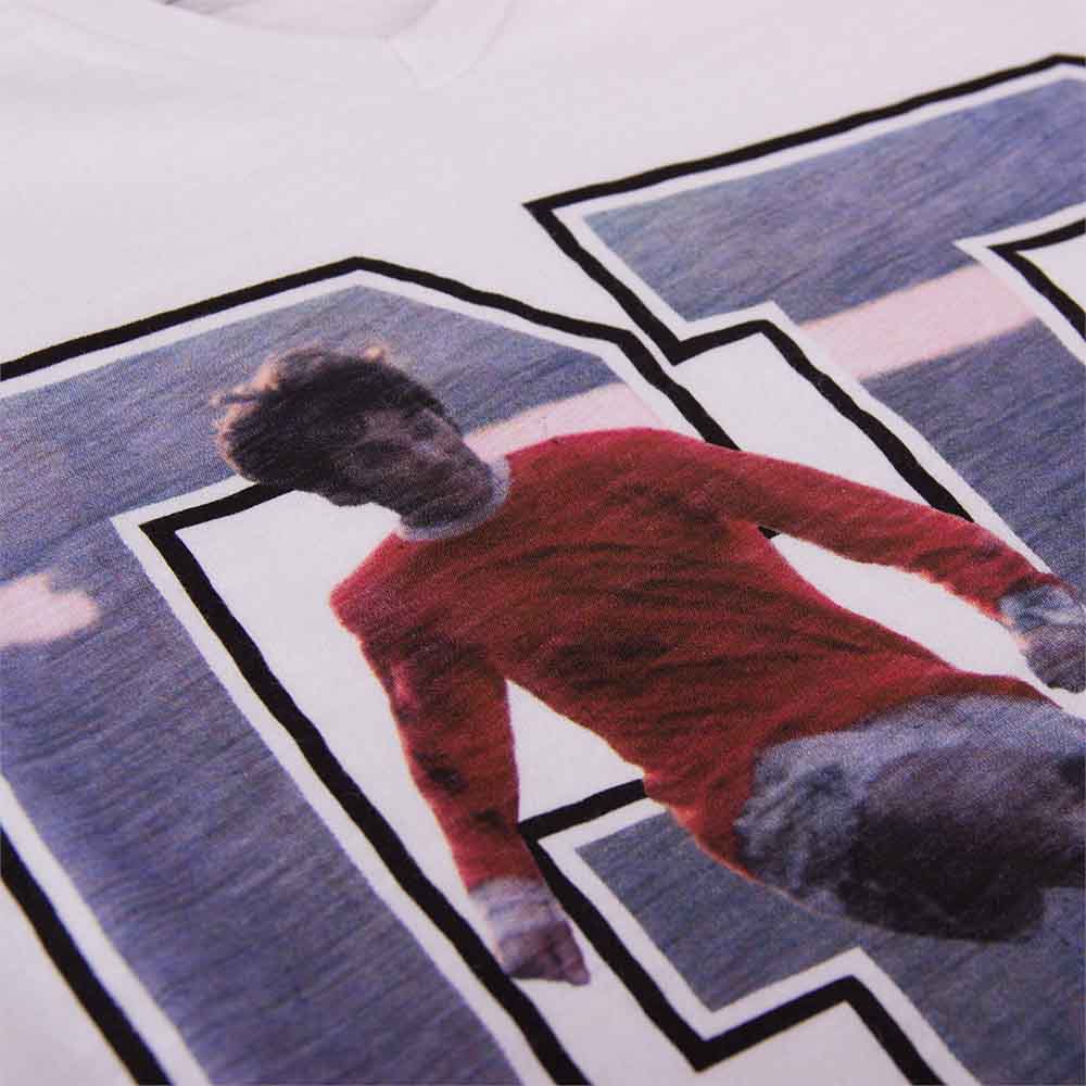 George Best GB1 T-Shirt (White)