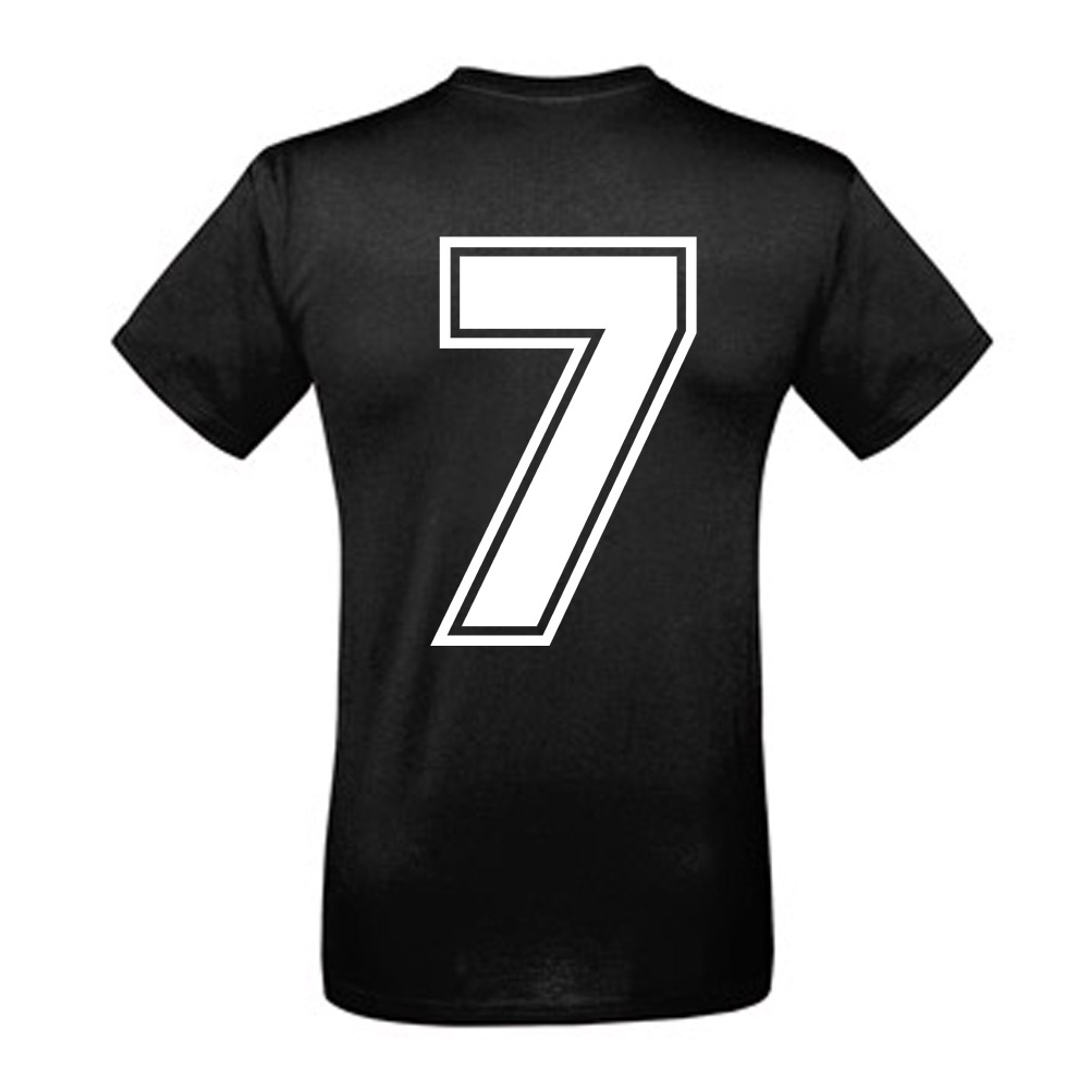 Cristiano Ronaldo Front Name T-shirt (black)