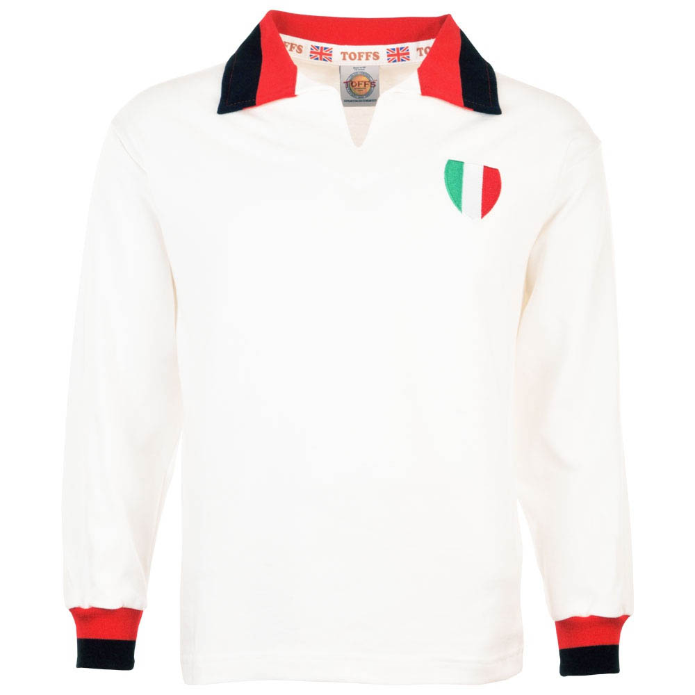 AC Milan 1963 European Cup Final Retro Football Shirt (Maldini 5)