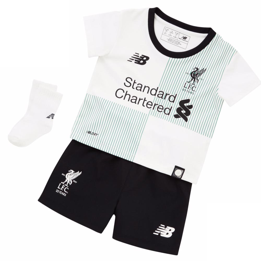 2017-18 Liverpool Away Baby Kit (Gerrard 8)