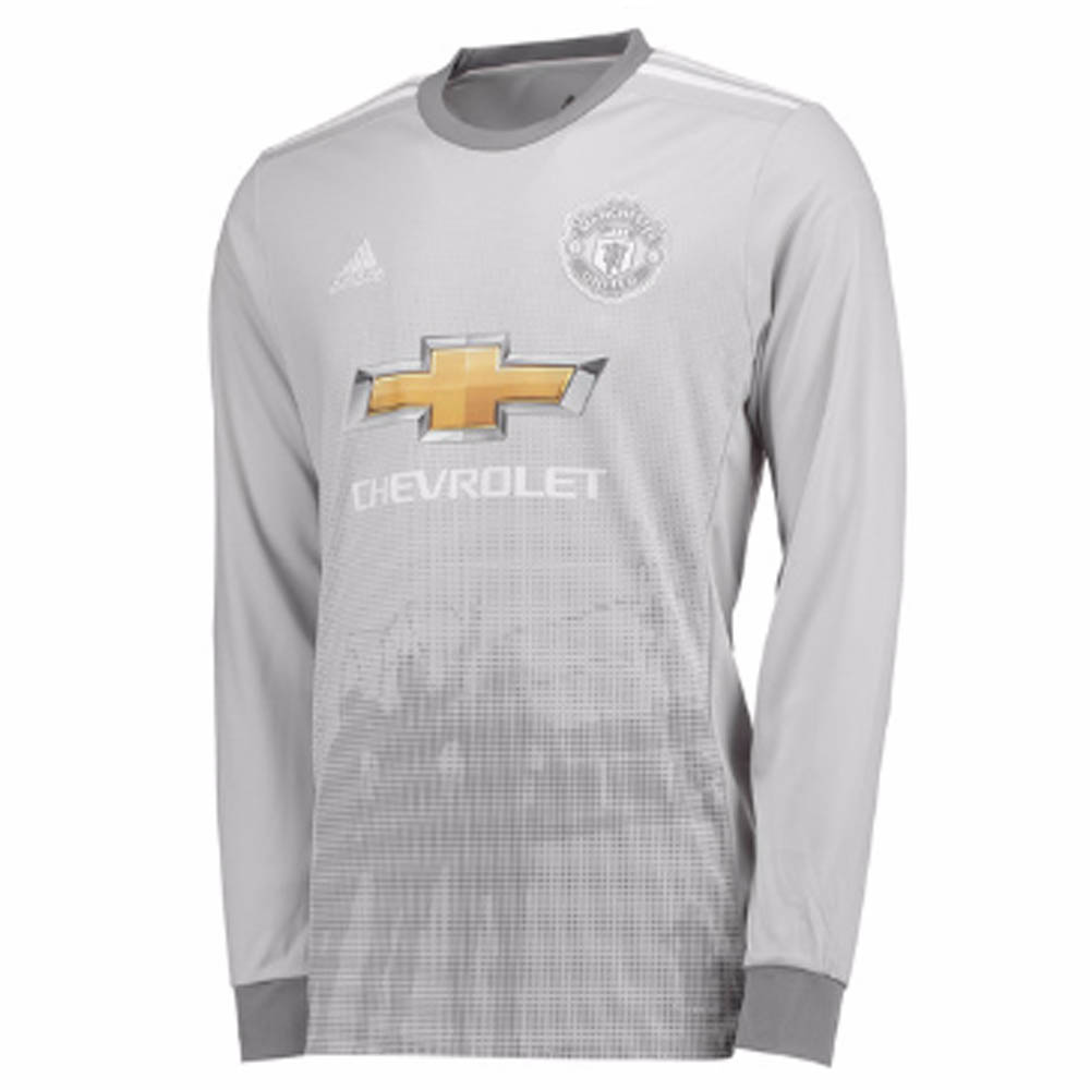 2017-2018 Man United Long Sleeve Third Shirt (Valencia 25)