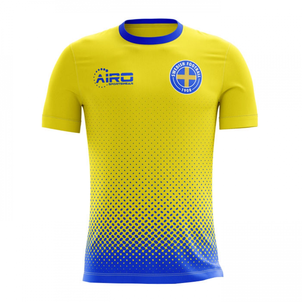 2024-2025 Sweden Airo Concept Home Shirt (Jansson 18) - Kids