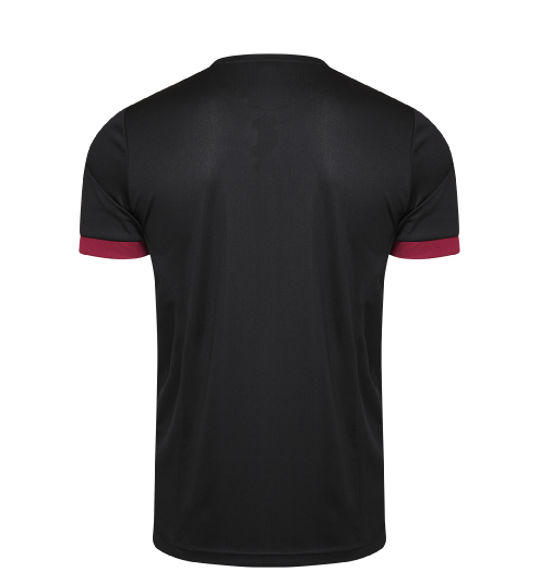 Airo Sportswear Heritage Polo Shirt (Black-Maroon)