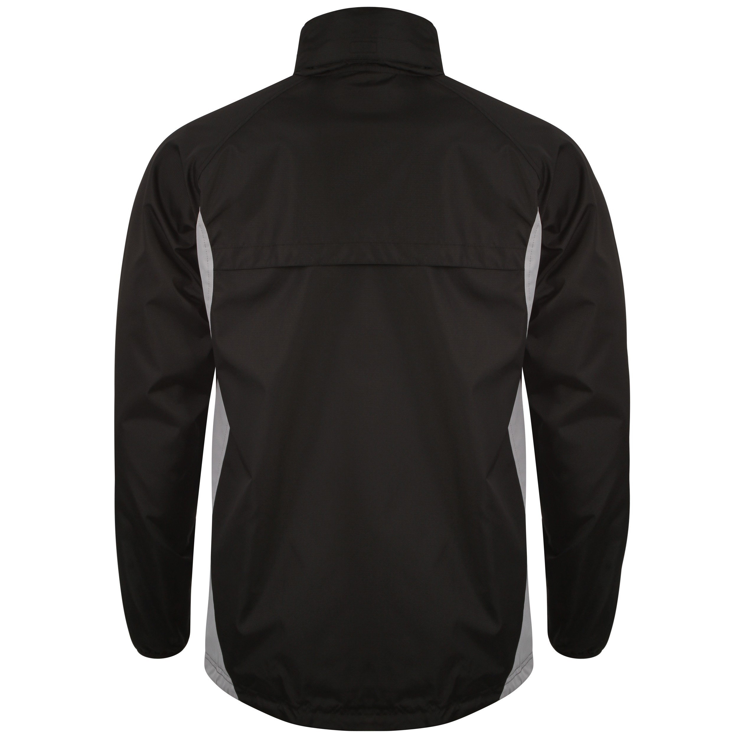 Airo Sportswear Tracksuit Top (Black-Silver)