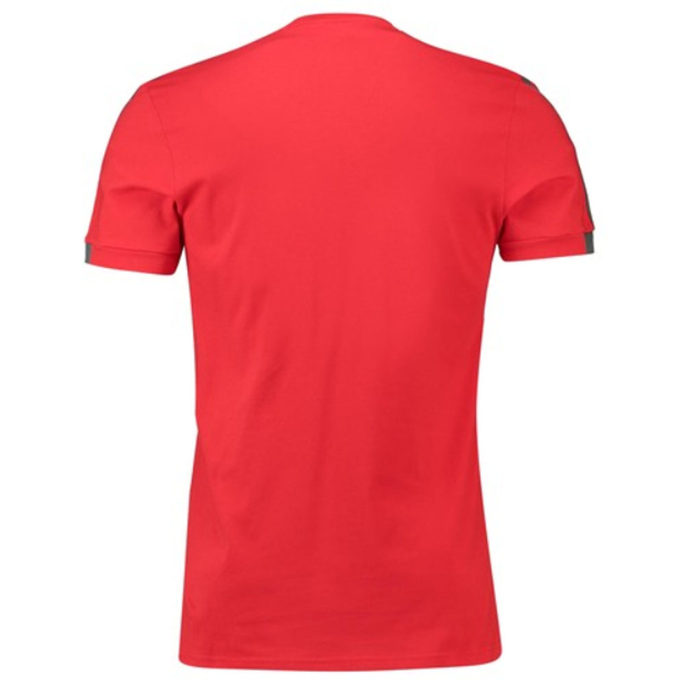 2018-2019 Bayern Munich Adidas Training Tee (Red)