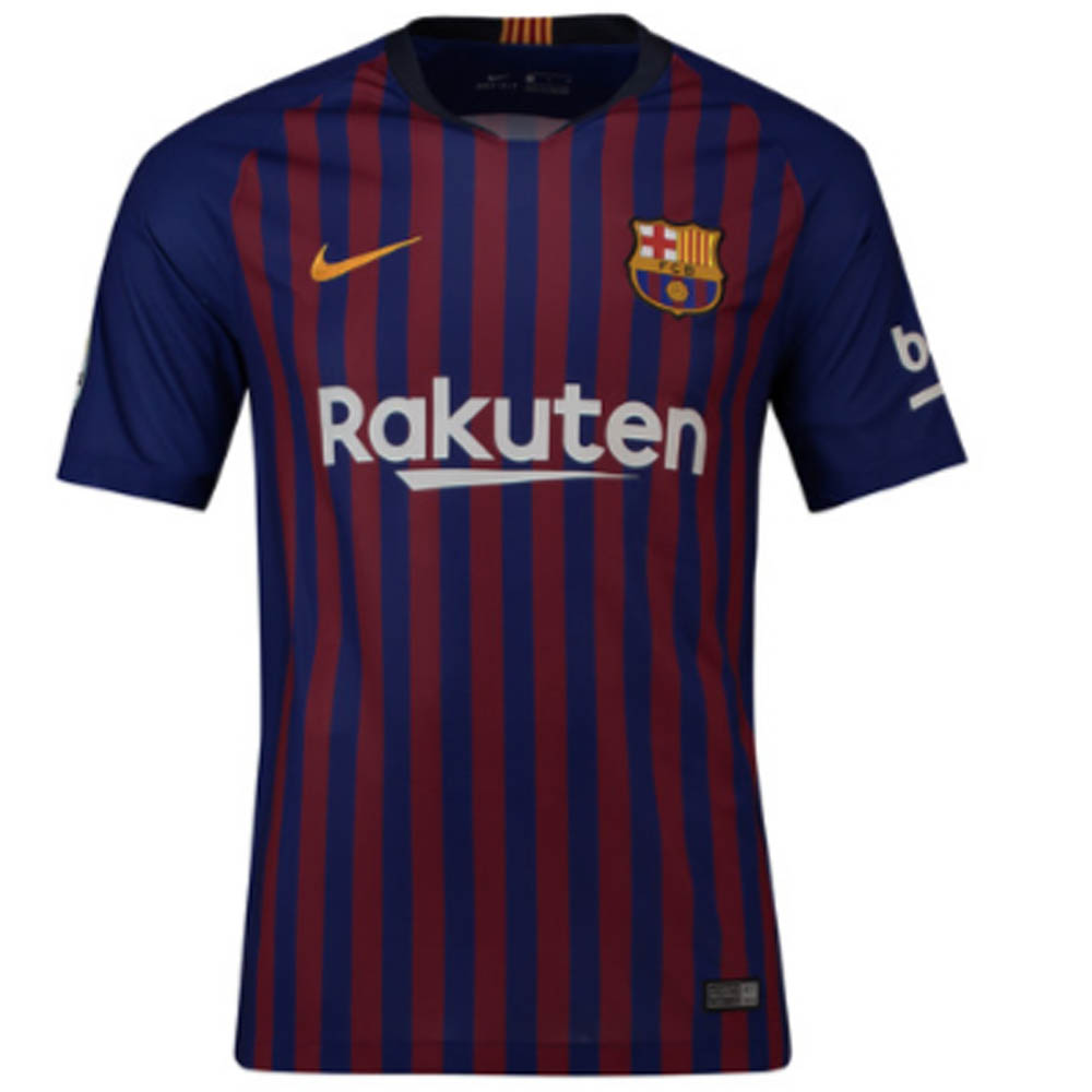 2018-2019 Barcelona Home Nike Football Shirt (Umtiti 23)