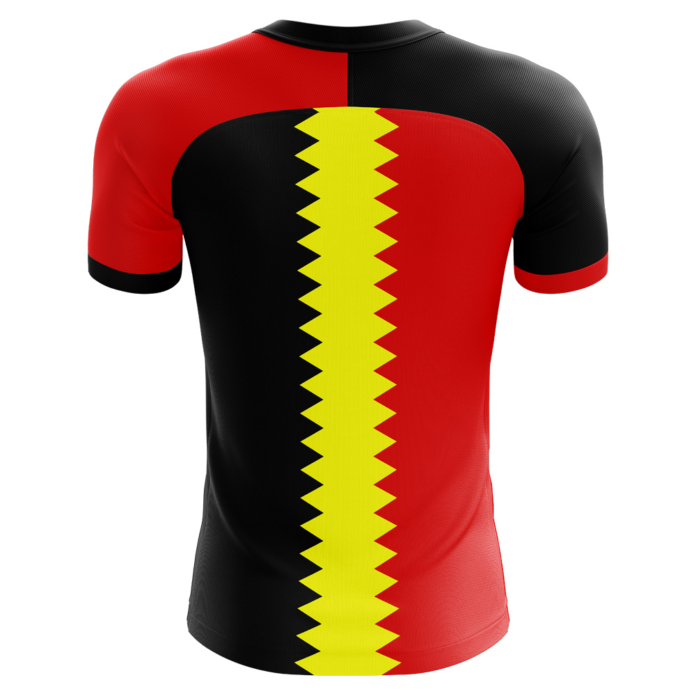 2024-2025 Belgium Flag Concept Football Shirt (Dembele 19)