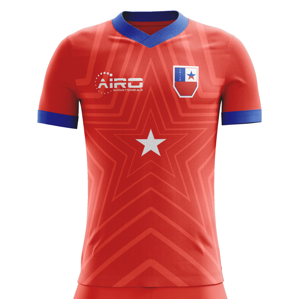 2024-2025 Chile Home Concept Football Shirt (ZAMORANO 9) - Kids