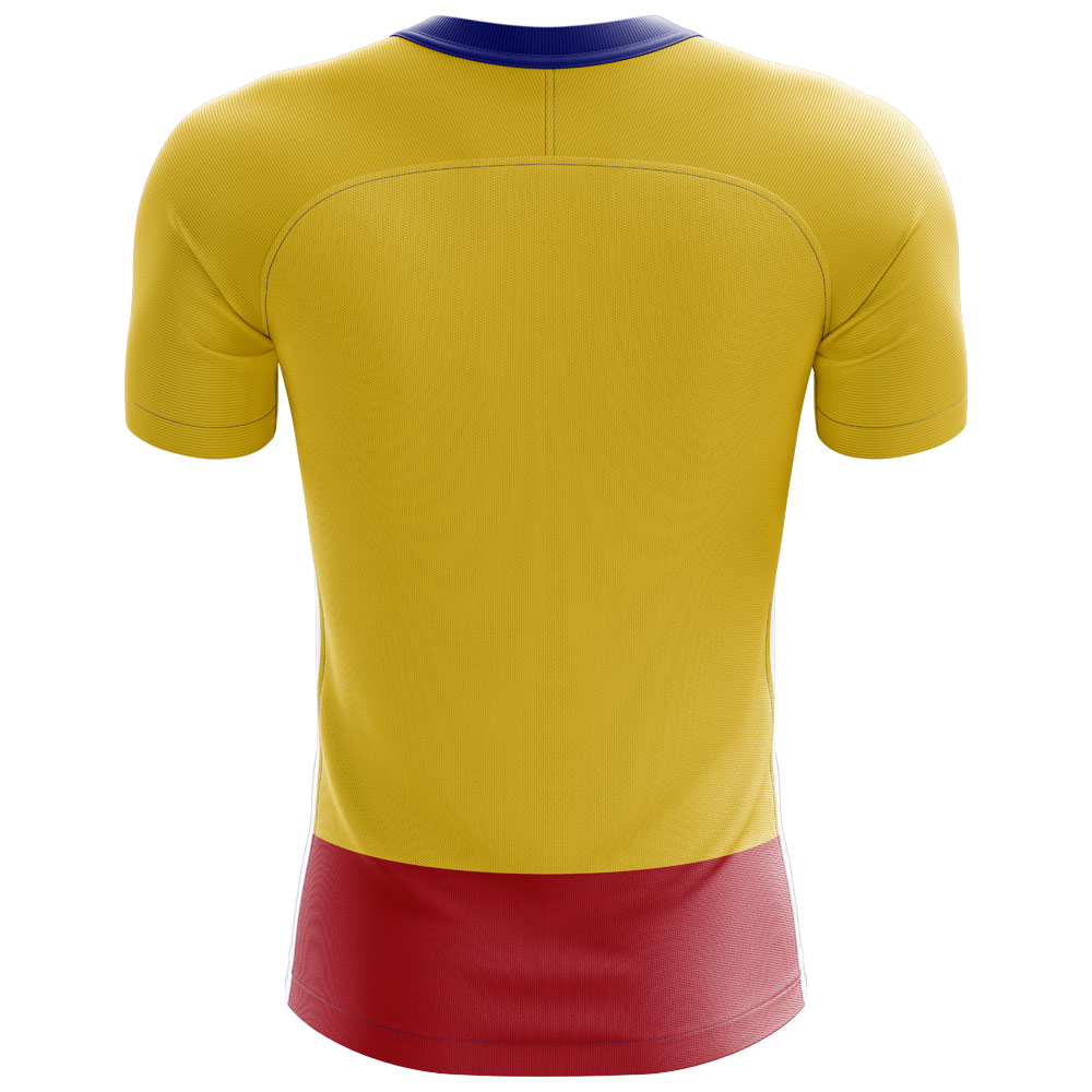 2024-2025 Colombia Flag Concept Football Shirt (E.Balanta 25)