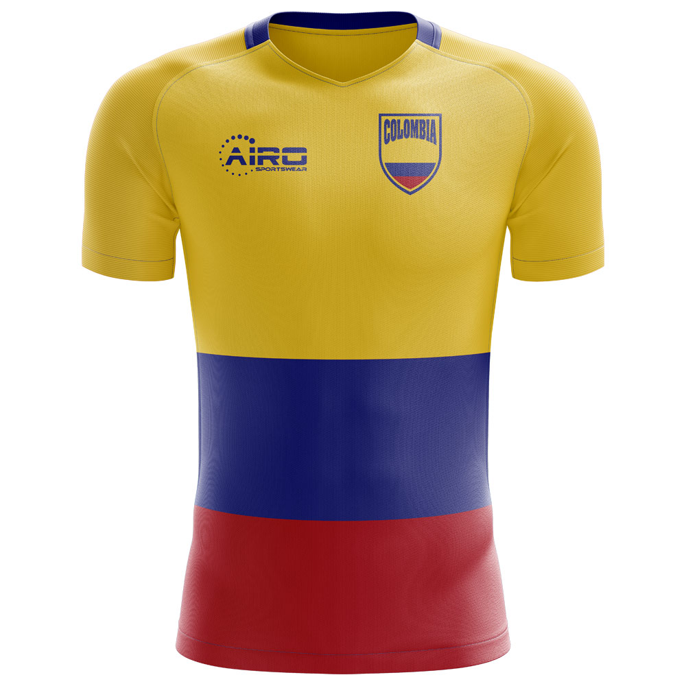 2024-2025 Colombia Flag Concept Football Shirt (C.Zapata 2) - Kids