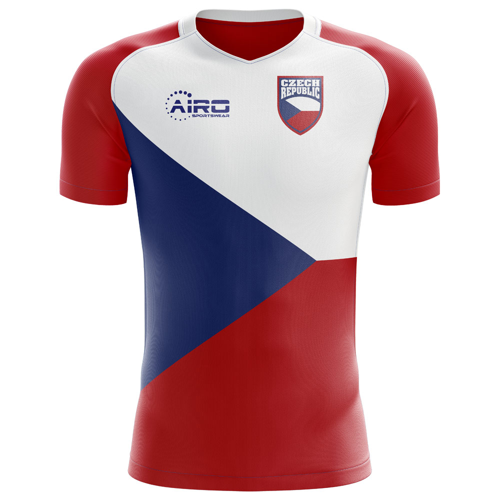 2024-2025 Czech Republic Home Concept Football Shirt (ROSICKY 10) - Kids