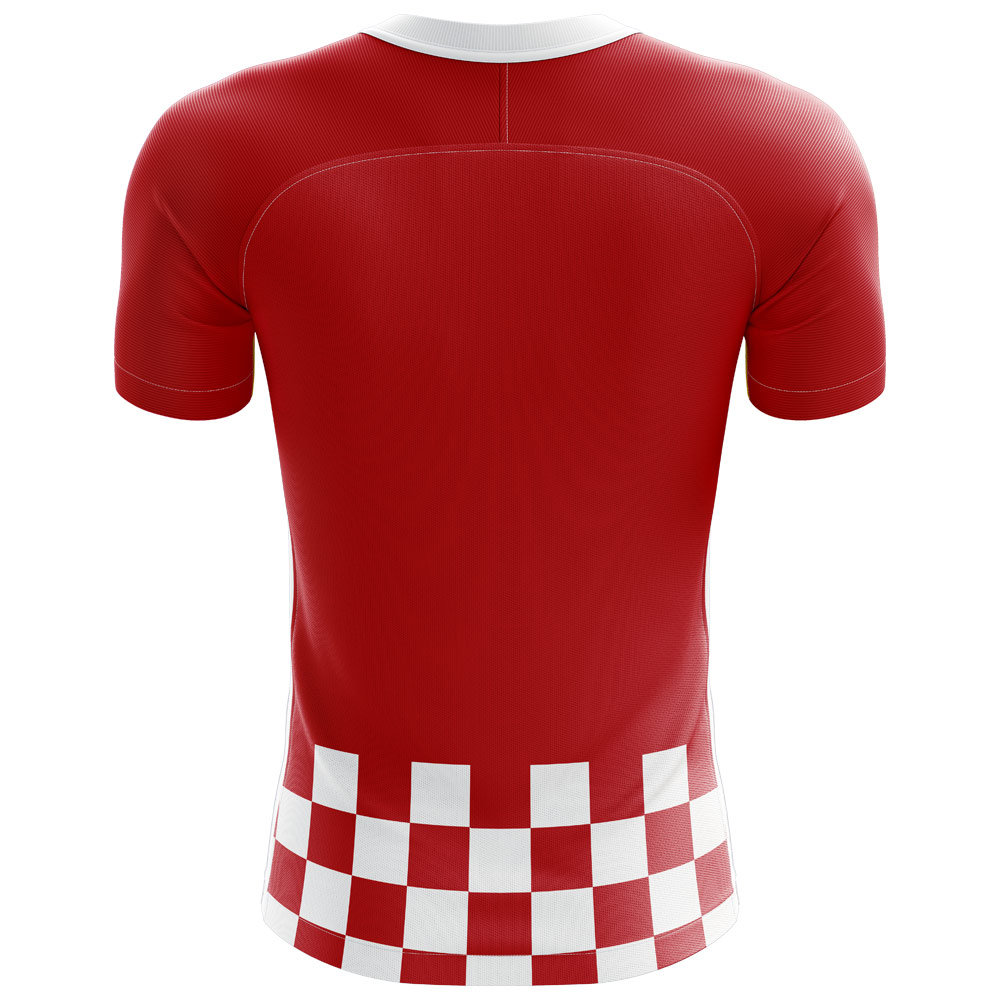 2024-2025 Croatia Flag Concept Football Shirt (Lovren 6)