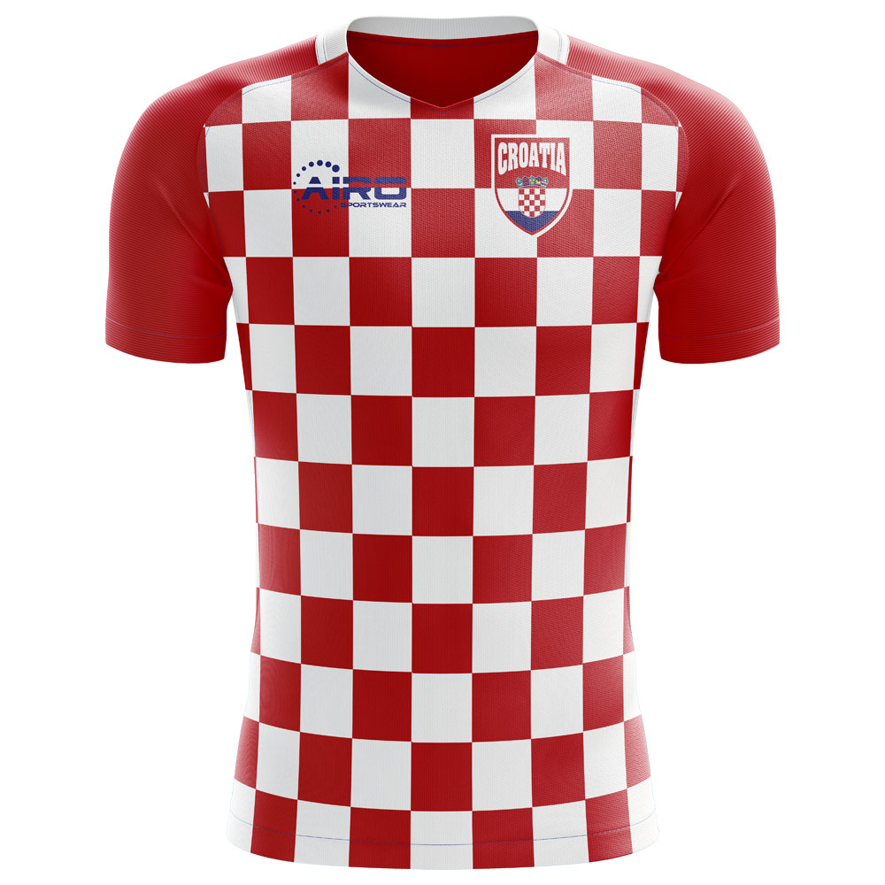 2024-2025 Croatia Flag Concept Football Shirt (Modric 10)