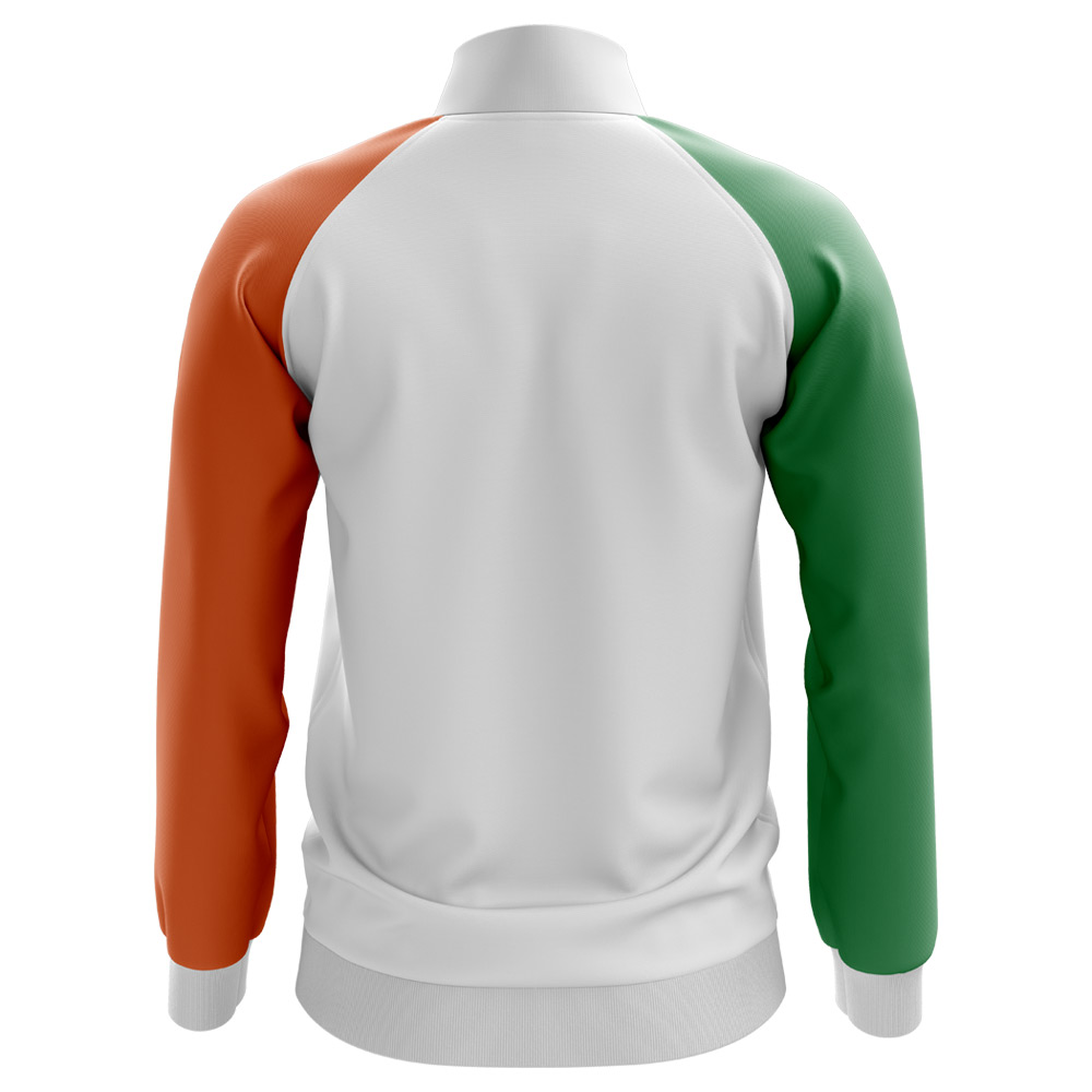 Ireland Concept Football Track Jacket (White) - Kids