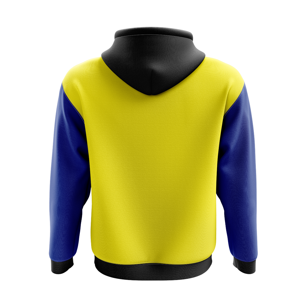 Barbados Concept Country Football Hoody (Yellow)