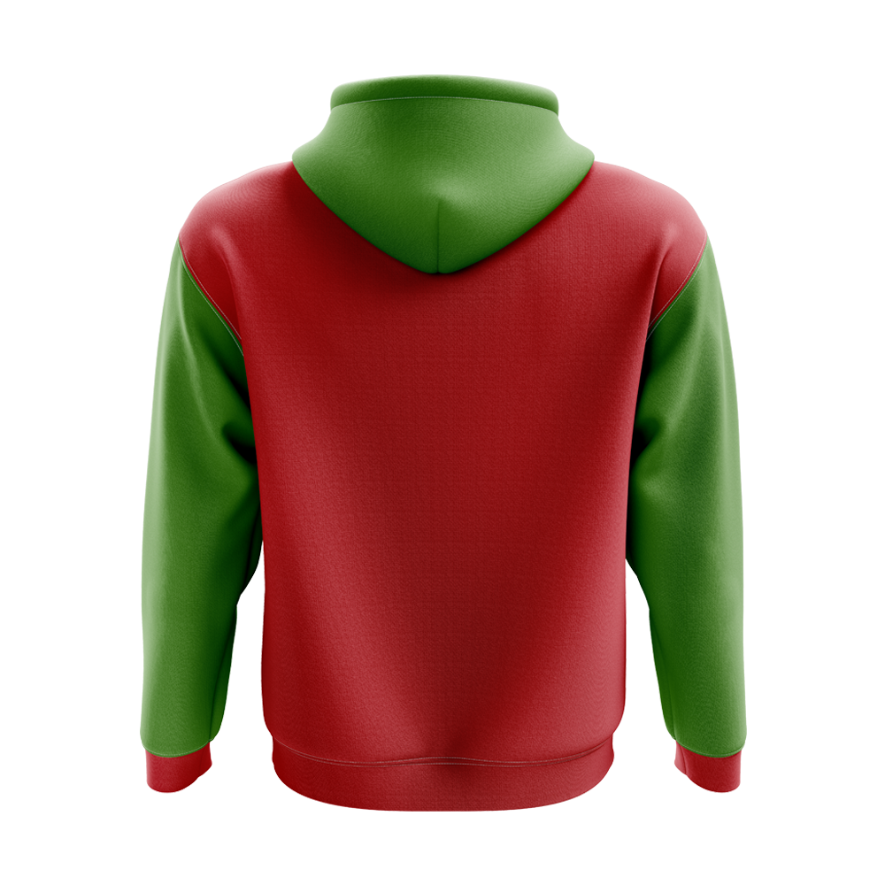 Equatorial Guinea Concept Country Football Hoody (Red)